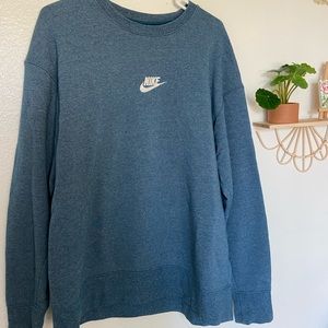 Nike blue crewneck